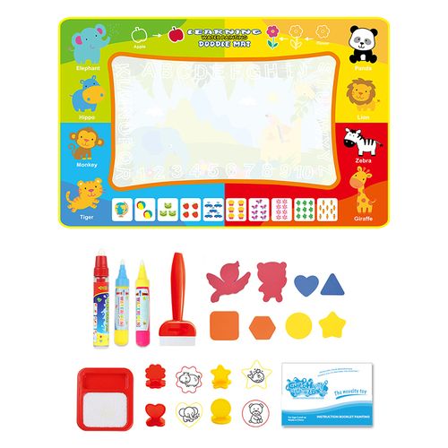 Water Drawing Mat With 2 Pen Painting Mat Toys For Baby Kids Set