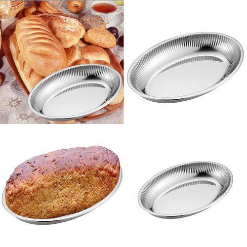 Baking Chef Cookie Sheets Stainless Steel Baking Pans Oven Tray Pans  26X18.5cm