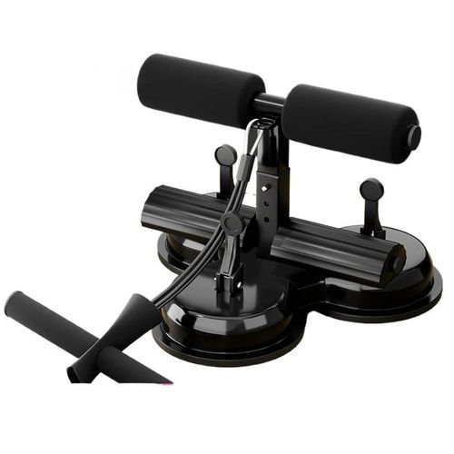 Generic 3 Suction Sit Up Bar With Rope For Exercise Pull Up Bar