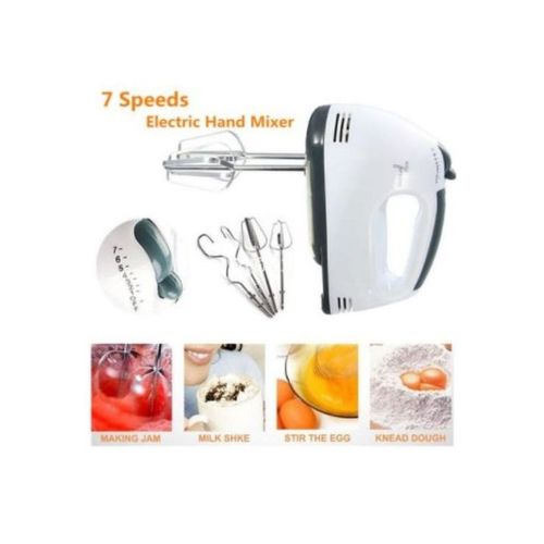 Generic Electric Hand Mixer. Baking Cake, Whisk Egg Beater