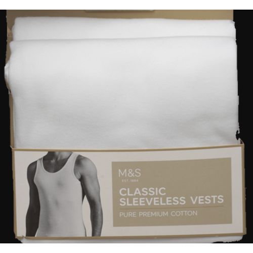 product_image_name-M&S Collections-Mark & Spencer's Classic Sleeveless Vests 2-in-1-1