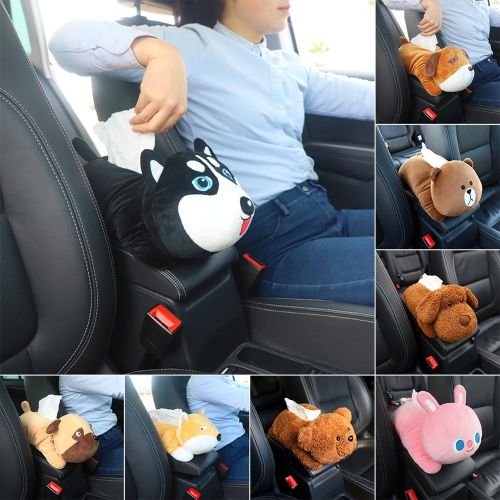 Generic Car Armrest Box Tissue Box Creative Cartoon Cute Tissue