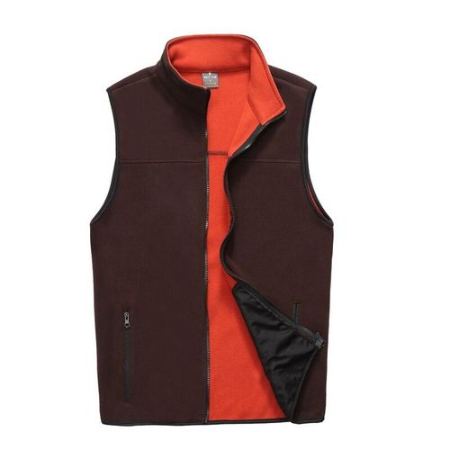 Mens Winter Warm Fleeced Thermal Vest Tops Warm Sleeveless T-Shirt