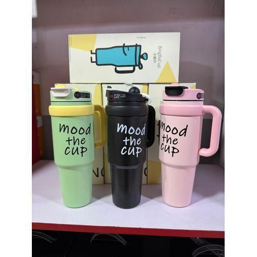 Bingb Tumbler With Handle And Straw Lid