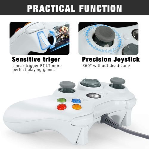 product_image_name-Generic-Wired Xbox 360 Controller USB Gampad Joystick For PC & 360-2