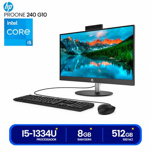 Hp  PRO ONE  240 G10 DESKTOP , INTEL COREI5 , 13TH GEN,512SSD , 8GB RAM , OFFICE 365 - image 4