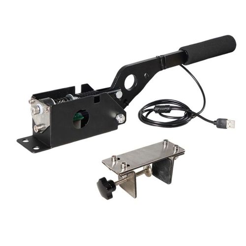 Generic USB Handbrake Sim W/Clamp For Logitech G27 G25 G29 T500 T300  Reliable