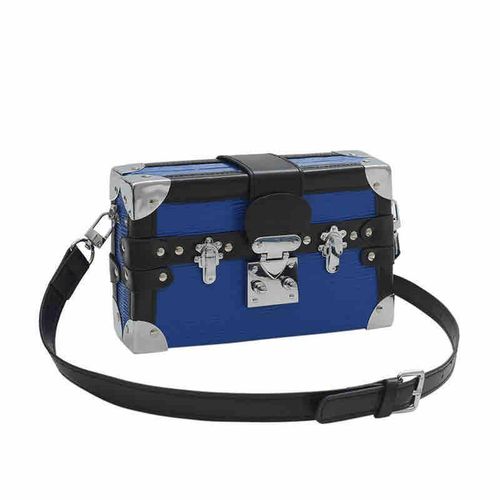 product_image_name-General-Vintage Boxy Trunk Crossbody Bag - Retro Square Shoulder Clutch - Mini Suitcase Handbag-1