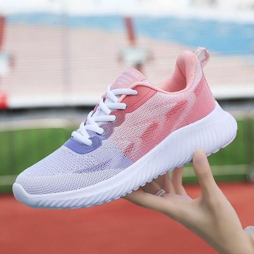 Fashion Colorful Women Shoes New Arrivals Spring Summer Breathable Ladies Sneakers Mesh Wear resistant Outdoor Trainers Platform Sneakers Flat Shoes Woman Tennis Lightweight Casual Shoes Jumia Nigeria