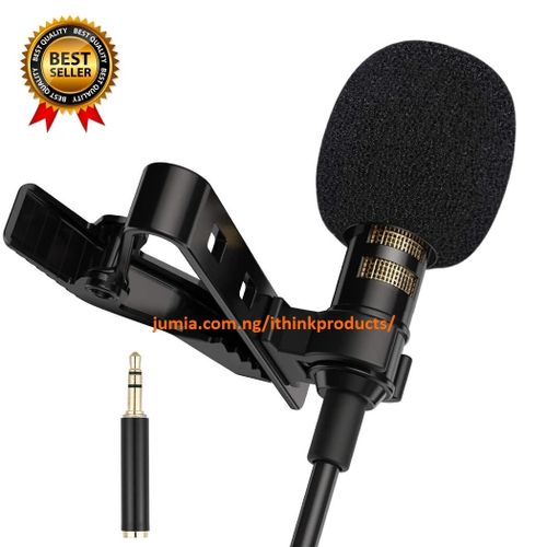 Lavalier Microphone Clip-on Lapel Mic