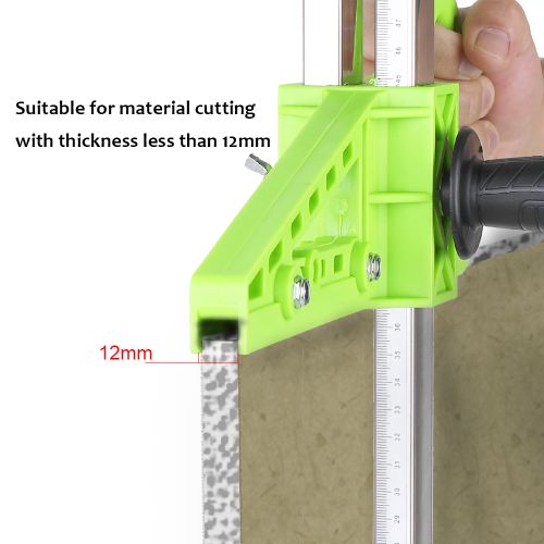 Manual High Accuracy Portable Gypsum Board Cutter Hand Push Drywall Cutting  Artifact Tool with Double Blade And 4 Bearings 20-500mm Cutting Range