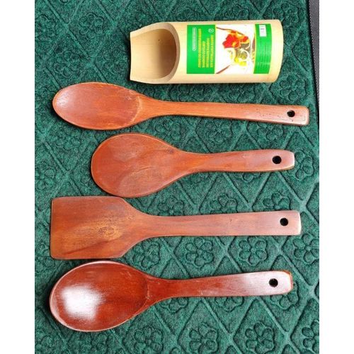 product_image_name-Generic-4 PCs Unique wooden spoon Set-1