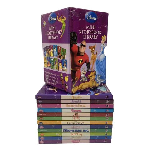 Disney  Mini Library Story Book Set for Kids - image 2