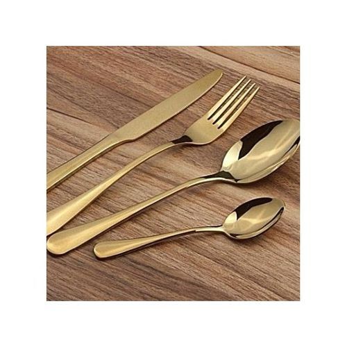 product_image_name-Generic-24 Pcs Gold Plated  Cutlery Set USA + Free Water Purifier-2