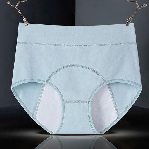 Generic 1/2pcs/set Cotton Women's Panties Leak-Proof Menstrual Briefs Soft  Physiological Underpant Plus Size Underwear Female Intimates