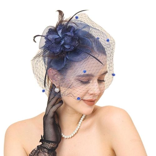 Fashion Fascinators Hair Clip Headband Pillbox Hat Bowler Feather