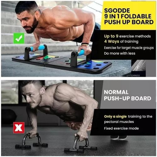 product_image_name-Fit 2 Go-Adjustable Folding Press-Up Board – Full-Body Strength Trainer for Chest, Core, Back & Arms-3
