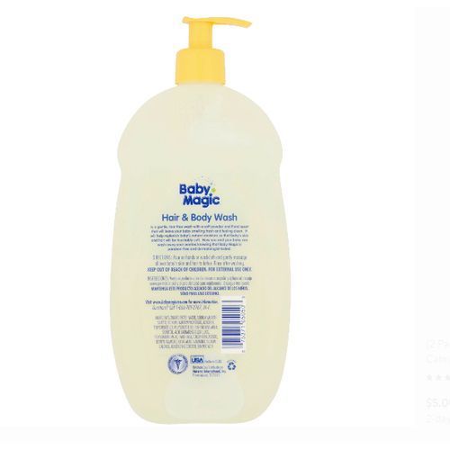 Baby Magic Hair & Body Wash-Soft Powder Scent ,30 Oz.