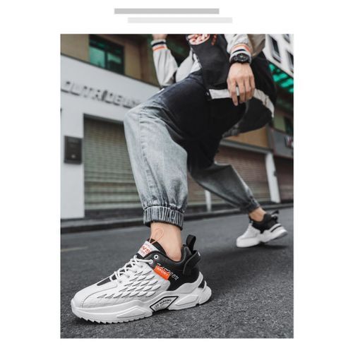 Fashion Men's Colorful Flying Woven Breathable Casual Shoes