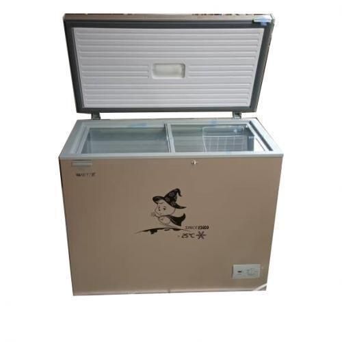 product_image_name-Snowsea- Chest Freezer With Inner Glass Cover BD-258G-200L-1