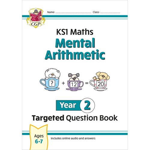 Jumia Books CGP KS1 MATHS MENTAL ARITHMETIC YEAR 2 TARGETED QUESTION BOOK : AGES 6-7
