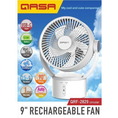 product_image_name-Qasa-9-Inch Rechargeable Fan QRF-2829 Circular-1