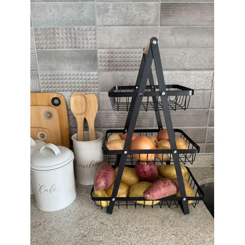 Generic 3 Tier Kitchen Fruit And Vegetable basket / Rack - image 2