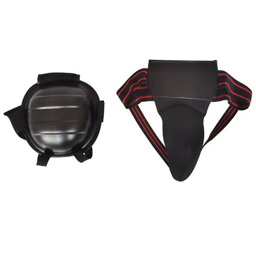 Generic 2x Taekwondo Groin Protector And Head Guard Underwear For Grappling