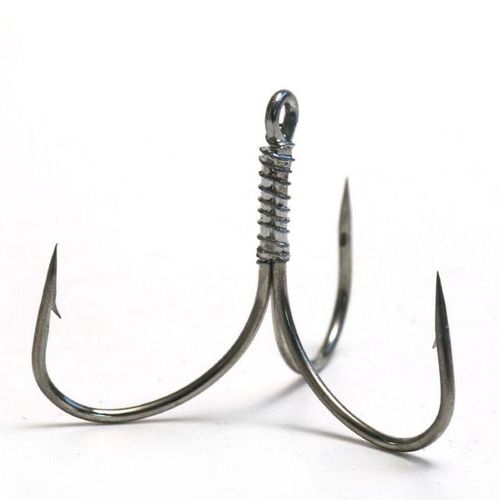 Generic 5pcs Sharpened Strong Big Fishing Treble Hooks Sharpness