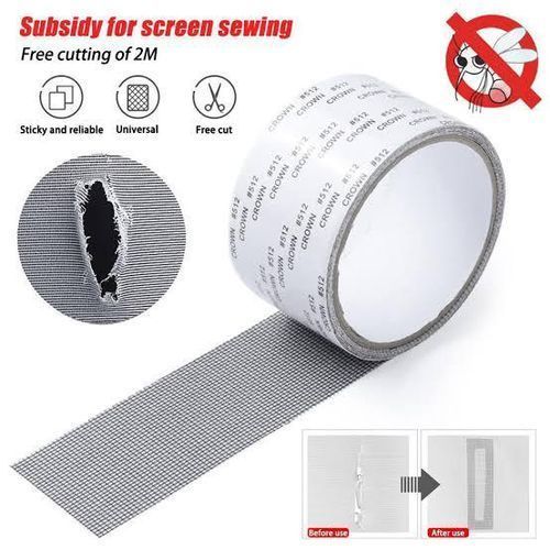 Generic Easy Mend Adhesive Window/Door Net Anti Mosquito Mesh Screen Patch Repair