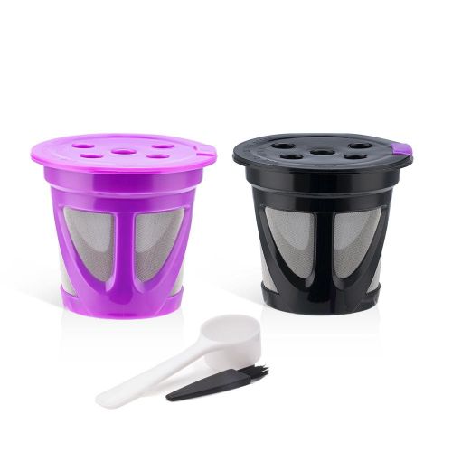 Reusable k cup for carafe top