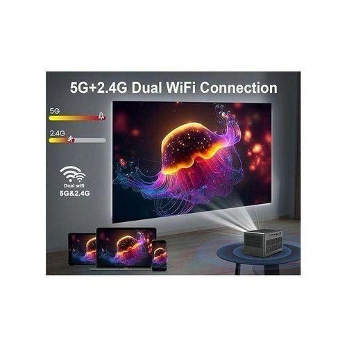 Generic 4K Portable Projector With Android 11, Support 5G WiFi BT