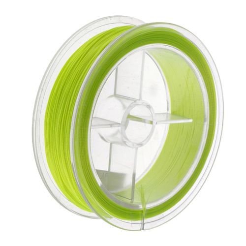 Generic Braided Fly Fishing Backing Line, Fishing Line Yellow