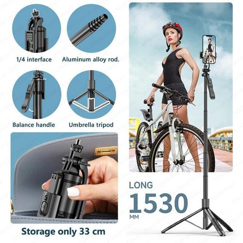 Havit L16 360° Rotating Selfie Stick Tripod - image 2