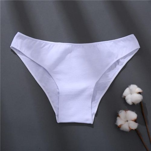 FINETOO 3Pcs/Set Cotton Panties for Women Sexy Low Rise Briefs Ladies M-XL  Underpants Female Solid Color Lingerie Girl Intimates