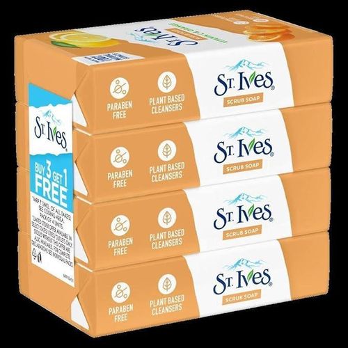 product_image_name-St Ives- Scrub Bar Soap with Vitamin C & Orange (4 Packs)-2