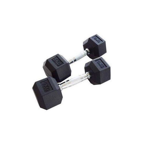 product_image_name-Generic-10Kg Hexagon Dumbell Set Of 5kg Each Hands-2
