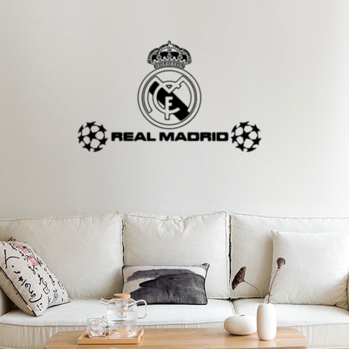 Real Madrid logo decorative sticker