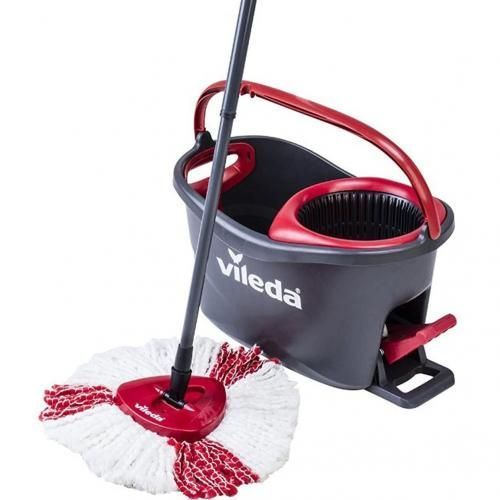 Generic Vileda Turbo Microfibre Mop & Bucket Set 2-in-1Microfibre