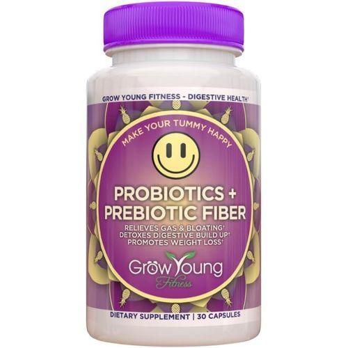 product_image_name-Grow Young-Probiotic + Prebiotic Fiber 30 Capsules 50 Billion CFU-1