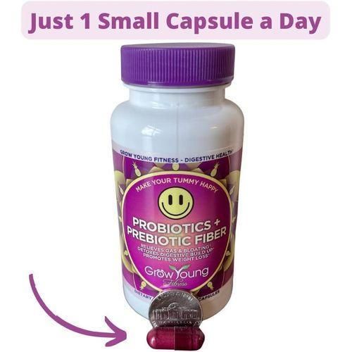product_image_name-Grow Young-Probiotic + Prebiotic Fiber 30 Capsules 50 Billion CFU-4