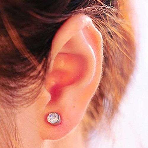 Earrings Women Jewelry Full Rhinestone Stud Earrings Ear Bone Nail Piercing  Jewelry Body Jewelry – the best products in the Joom Geek online store