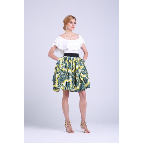 Generic Women Knee Length Ankara High Waist Skirt Jumia Nigeria