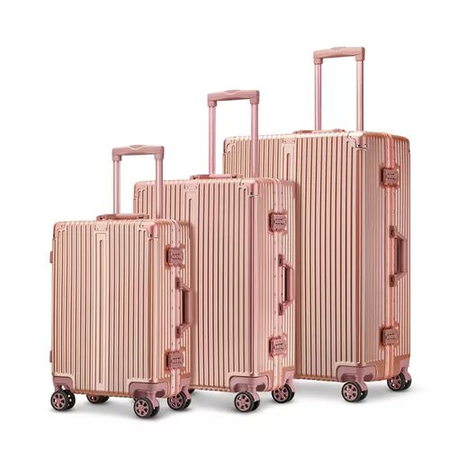 product_image_name-Fashion-UNIVERSAL Aluminium Frame Luggage- 3sets-1