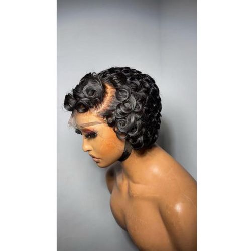 Fashion Curly tiwa wig 13x4 frontal