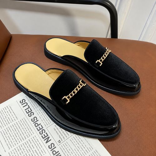Fashion Men's Quality Half Leather Shoe - image 2