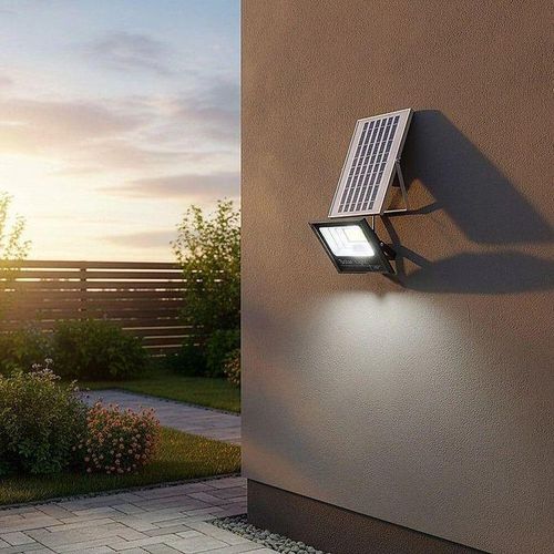 product_image_name-Generic-300W Solar LED Flood Light with Solar Panel and Remote Control – IP67 Waterproof Outdoor / Indoor Security Lamp-2
