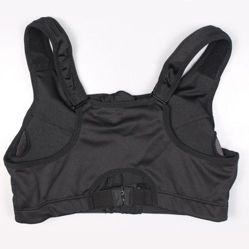 Generic Women Zipper Push Up Sports Bras Running Vest Gym Workout