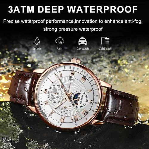 Waterproof gents sales watch