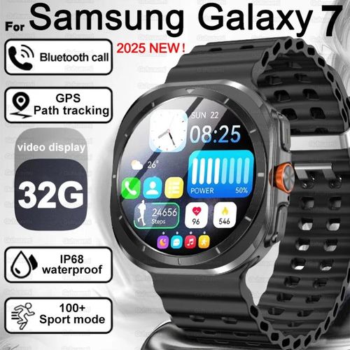 product_image_name-Generic-2025 New For Samsung DT Watch UItra 7 32Gb AMOLED MP4 Video NFC Compass Fitness GPS Tracker Watch-2